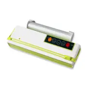 Household Food Machinery Packaging Machine Vacuum Pump Vacuum Sealing Machine with Storage Bag-White