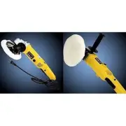 7" Power Electric Car Waxing Polisher Buffer Sander Buffing Tool Waxer Buff