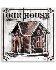 Ready2HangArt Gingerbread House Canvas Wall Art by Olivia Rose