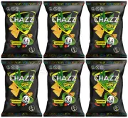 6 CHAZZ CANNABIS & CHALAPA Pepper Flavor Tortilla Chips Crisps Snacks 100g 3.5oz