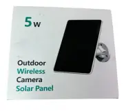NEW For Tapo Solar Panel Outdoor Security Camera 5W Charger Adjustable Angle