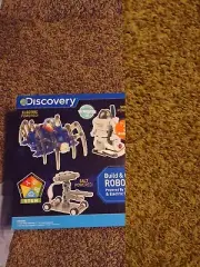 Discovery Build and Create Robotics Kit Build 3 Robots STEM 7 in 1 Age 8 +