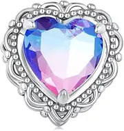 [Generic] 925 Sterling Silver Gradient Heart Charms Pendant for Pandora Bracelet