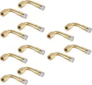 3sets Universal 90 Degree Valve Stem Extension for Bike Tire Motorcycle Car Adapter 4pcs*3
