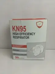 Artnaturals KN95 Face Mask high efficiency respirator 20 pack Multi Layer Reuse
