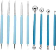 TEHAUX Material Strong Sturdy Clay Sculpting Tools Set Dotting Pen for Clay Art