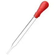 12 Pcs 12cm Glass Pipette Medicine Laboratory Dropper Red Rubber Head Pipet