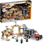 [LEGO] Jurassic World T. rex & Atrociraptor Dinosaur Breakout 76948 Building Toy Set for Kids Aged 8 and up (461 Pieces)