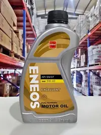 在飛比找Yahoo!奇摩拍賣優惠-『油工廠』ENEOS 新日本 EXCELLENT 5W40 