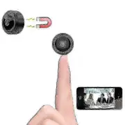 WiFi Mini Camera 1080P HD Video Cam with Remote Night Vision Motion Sensor Magnetic Micro Camera 64G