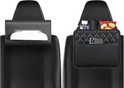 TeTupGa Car Seat Back Hanging Bag Car Document Holder Multi-Pocket Bottle Bag Storage Box Organizer (F-Tissue Holder+Organiser)