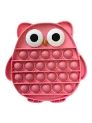 Owl Push It Bubble Pop - Fidget Sensory Toy - Stress And Anxiety Relief