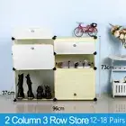 DIY Shoe Storage Cabinet 3 Tier Shoes Boot Organizer Rack