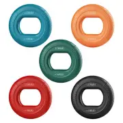 Silicone Strength Finger Hand Grip Muscle Power Training Rubber Ring Exerciser