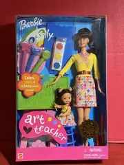 Barbie and Kelly Art Teacher Dolls Mattel 2002 No. 56006 NRFB