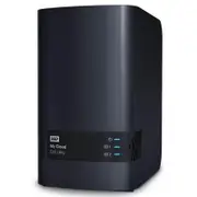 Western Digital WD My Cloud EX2 Ultra 24TB 2 Bay NAS 1.3GHz Dual-Core 1GB DDR3 RAID 2xUSB3.0 GbE LAN Sync Auto Backup 256 AES Encrypt Windows MAC