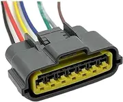 CCWUTQF 1 Pc 7 Pin Auto Plastic Housing Plug Wire Harness Car Waterproof Electronic Female Connector with Cable 6098-0148(20 Pcs)