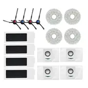 Replacement Parts for T30 / T30 Max / T30 Pro Robot Vacuum Brush Mop Pad Dust Bag Accessories