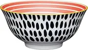 Mikasa Does it All Red Swirl Ceramic Bowl, 15.7 cm Diameter