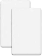2 x Next To Me Crib Waterproof Mattress Protectors (83-85 x 50-51 cm) | Non-Noisy, Ultra Soft and Super Absorbent Mattress Protectors Covers (83-85 x 50-51 cm)