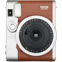 在飛比找PChome24h購物優惠-富士instax mini 90 復古拍立得 棕色 公司貨