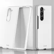 [YBROY] Case for Samsung Galaxy Z Fold5 5G, Elastic Shock Absorption, Lightweight, Anti-Scratch, Bumper Hardcase Cover for Samsung Galaxy Z Fold5 5G.(White)