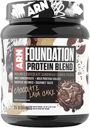 Arms Race Nutrition | ARN | Foundation Protein Blend (2 Pounds, Chocolate Lava Cake)