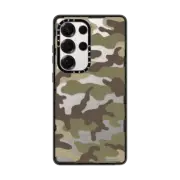Galaxy S25 Ultra Impact Case Camo Over - Olive