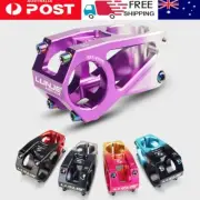 AU Cycling 31.8mm MTB Road Bike Stem Threadless Short Stem Mountain Bike Parts