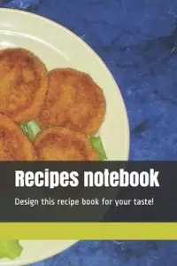 在飛比找博客來優惠-Recipes notebook: Design this 