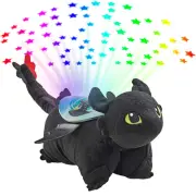 NBC Universal How to Train Your Dragon Toothless Sleeptime Lite 11" Stuffed A...