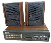 Regency AM-FM Stereo Compact Radio Mini Size Component System Model US 2800 VGC