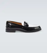 [Christian Louboutin] Christian Louboutin Leather penny loafers AU 9 black