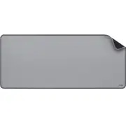 Logitech Desk Keyboard Mouse Pad Mat Anti-Slip Mid Grey