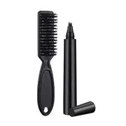 Beard Hair Filler Pen Men Beard Growth Enhancer Natural Look Kit with Brush