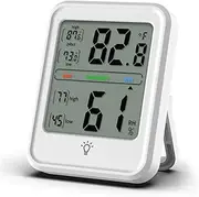 Digital Humidity Sensor Room Easy Read Backlight Display for Baby's Room Office and Home
