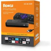 2024 ROKU Premiere 4K Ultra HD HDR Streaming for Netflix Plex Amazon Prime Video