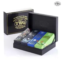 在飛比找momo購物網優惠-【TWG Tea】時尚茶罐四入禮盒組 1837黑茶+銀月綠茶