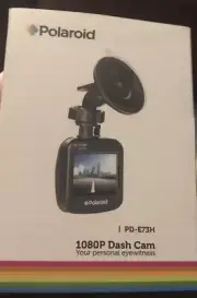 NIB! SEALED! Polaroid 1080P Dash Cam - 16G MicroSD Card