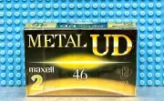 MAXELL METAL UD 46 1994 TYPE IV TWIN PACK BLANK CASSETTE TAPES (2) (SEALED)