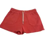 Gap Womens Coral Lounge Shorts Medium Cotton/Polyester Blend