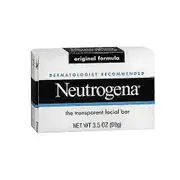 Neutrogena Transparent Facial Soap Bar ,Count of 1