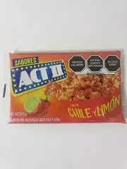 Popcorn / Palomitas Sabor Chile Limon 88g Act 2 Free Shipping