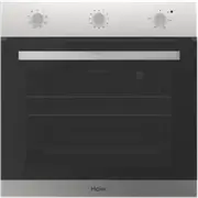 Haier 300 Series 60cm Electric Oven, 7 Function, 10A Plug, Stainless Steel
