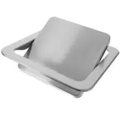 Trash Bin Countertop Flap Lid Waste Bin Lid Stainless Steel Flap Garbage Can