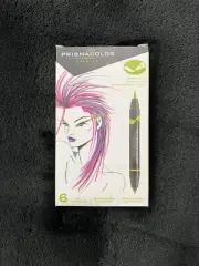 Prismacolor Brush pens set of 6, brand new in package.