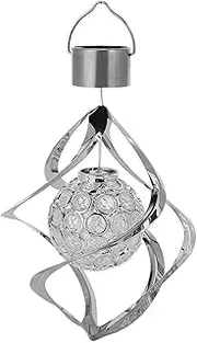 xinyee Solar Wind Chime Lights Landscape Lights Stainless Steel Outdoor Lighting Garden Lights Colour Changing Hanging Lamp