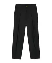 logo-patch trousers 12,13,14Y Black