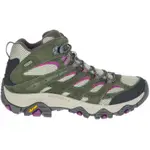 【MERRELL】女 MOAB 3 MID GTX® 中筒登山鞋 苔綠/莓紫 NO.035818(2022新款)