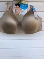 PLAYTEX~BEIGE~44D~WIRE~44 D~SOFT CUP~TAN~SEXY~WOMENS~BRAS~BRA~NEW
